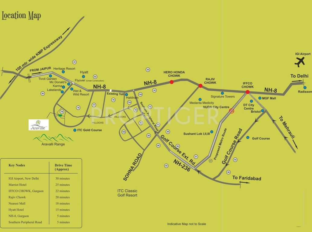 araville Images for Location Plan of Supertech Araville