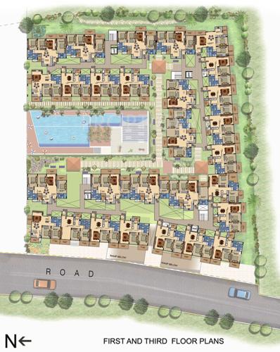  blossom Images for Cluster Plan of Kethana Blossom