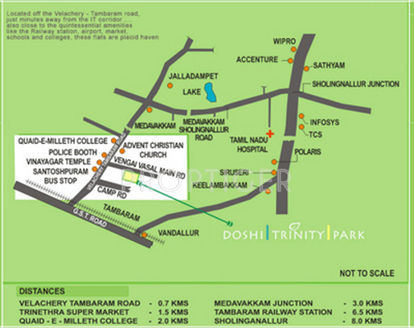 Images for Location Plan of Doshi Trinity Park