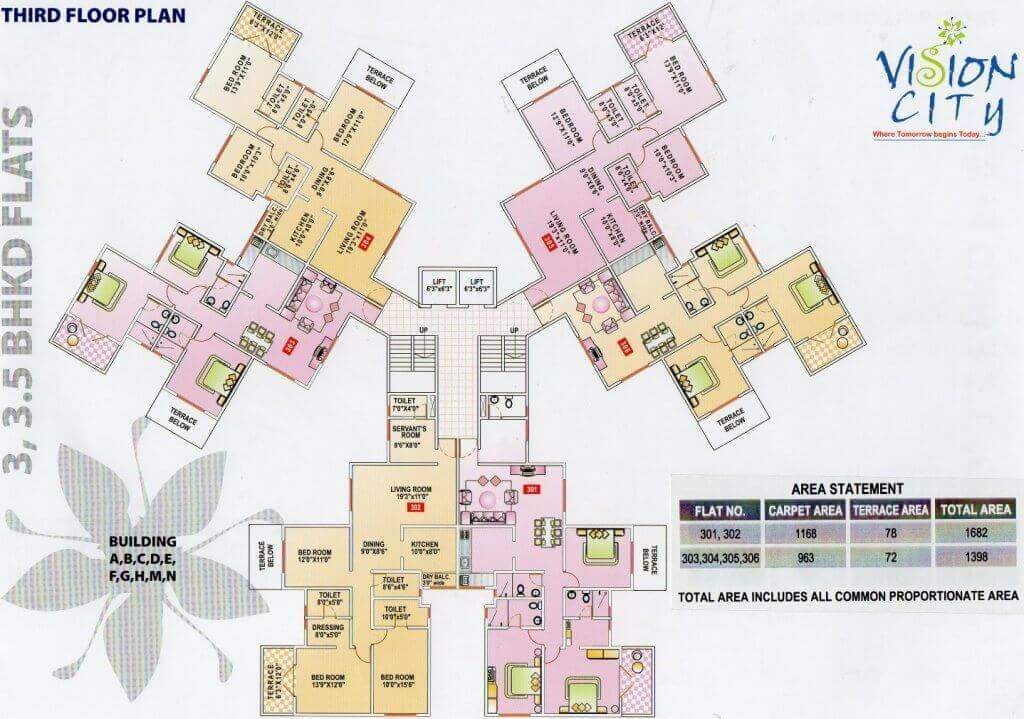  phase i vision city Images for Cluster Plan of Siddhivinayak Phase I Vision City