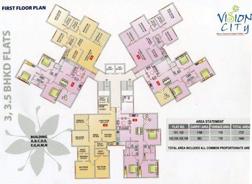  phase i vision city Images for Cluster Plan of Siddhivinayak Phase I Vision City