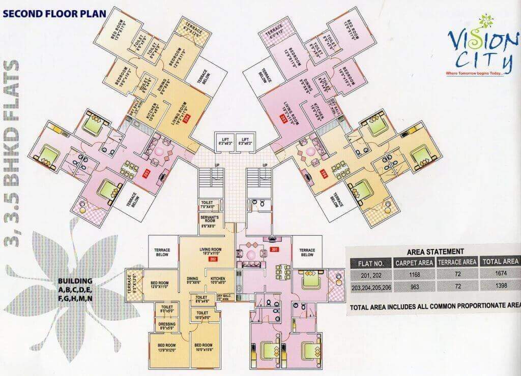  phase i vision city Images for Cluster Plan of Siddhivinayak Phase I Vision City