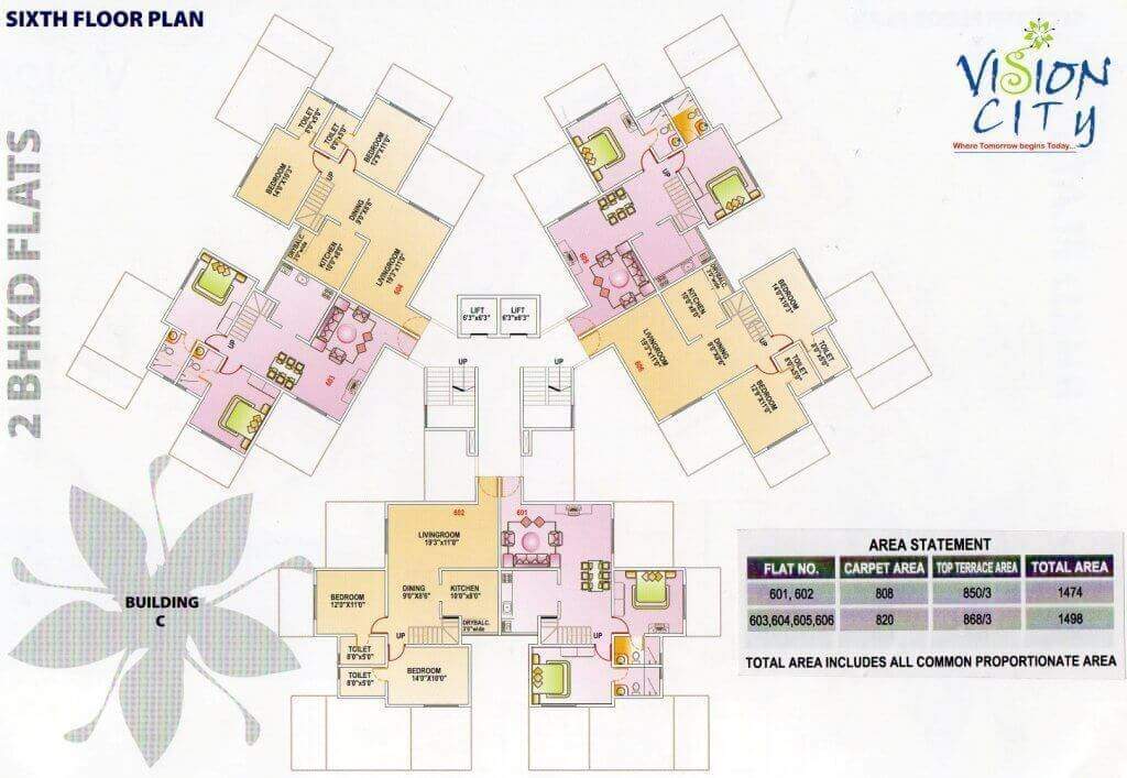  phase i vision city Images for Cluster Plan of Siddhivinayak Phase I Vision City
