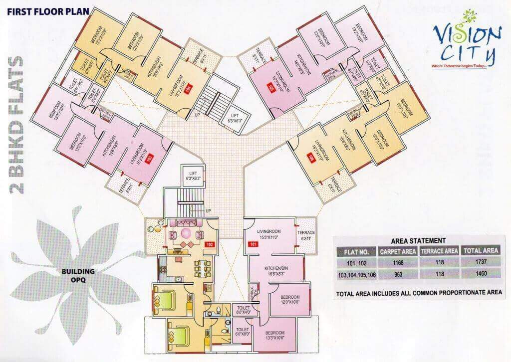  phase i vision city Images for Cluster Plan of Siddhivinayak Phase I Vision City