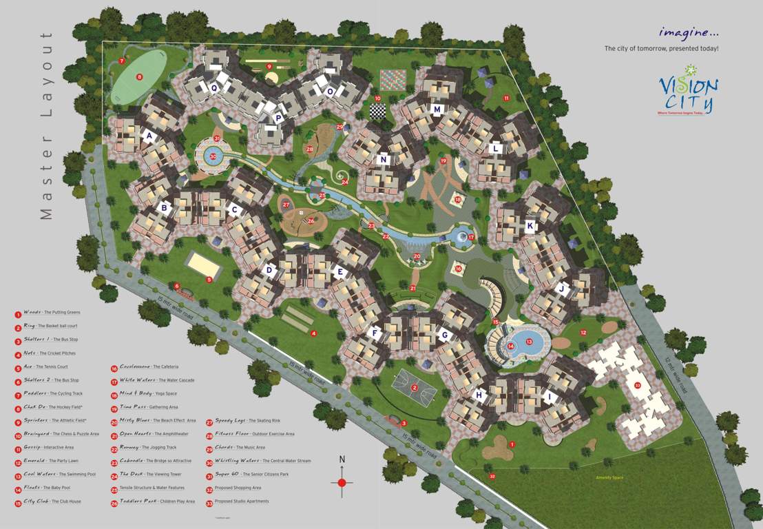  phase i vision city Images for Layout Plan of Siddhivinayak Phase I Vision City