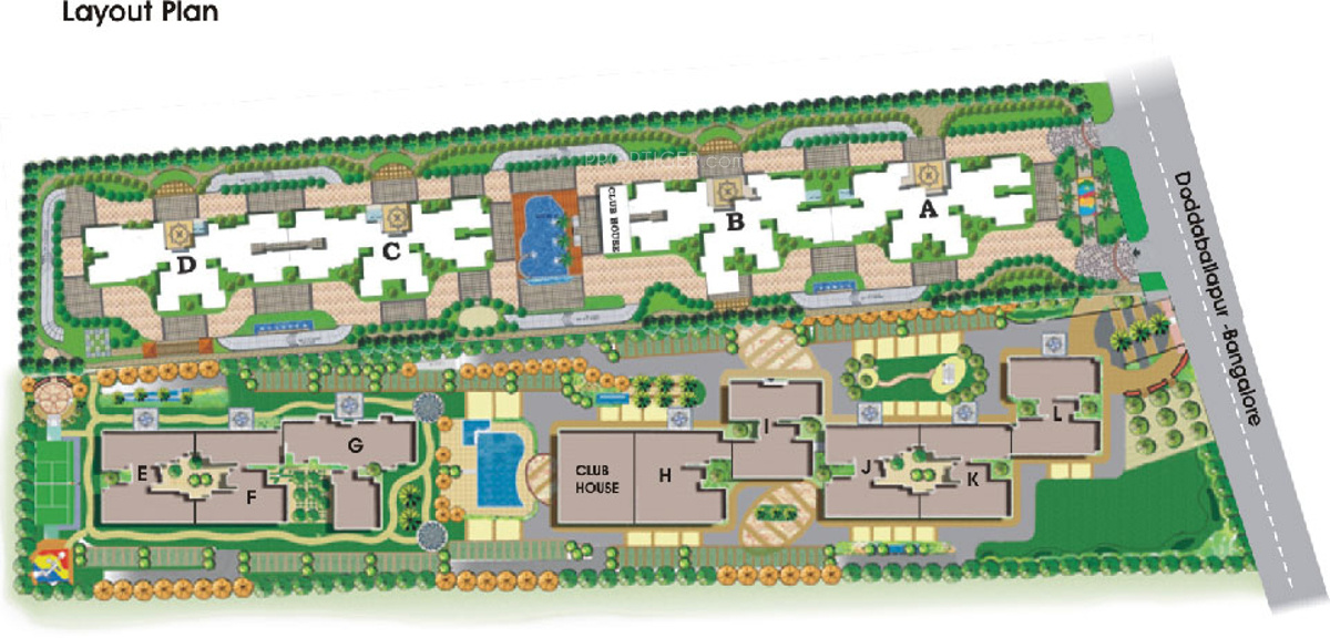 Images for Layout Plan of NCC Urban Nagarjuna Meadows