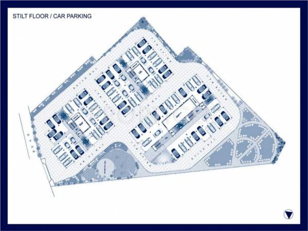Agni Estates Flamingo Stilt Floor Cluster Plan