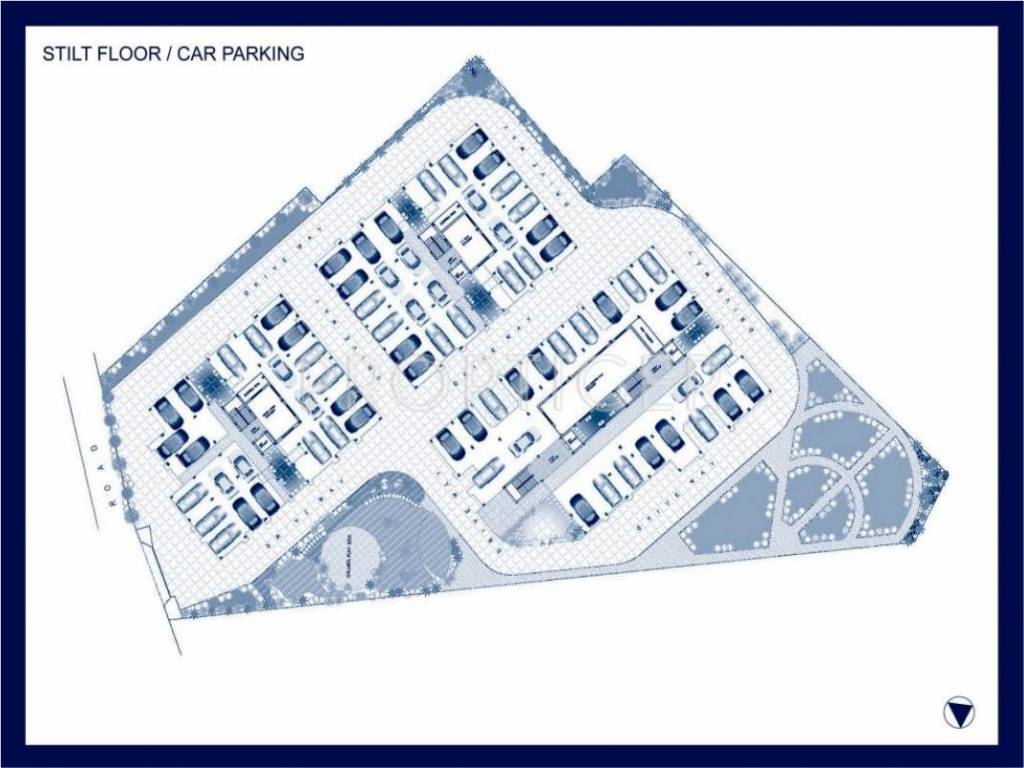 Agni Estates Flamingo Stilt Floor Cluster Plan