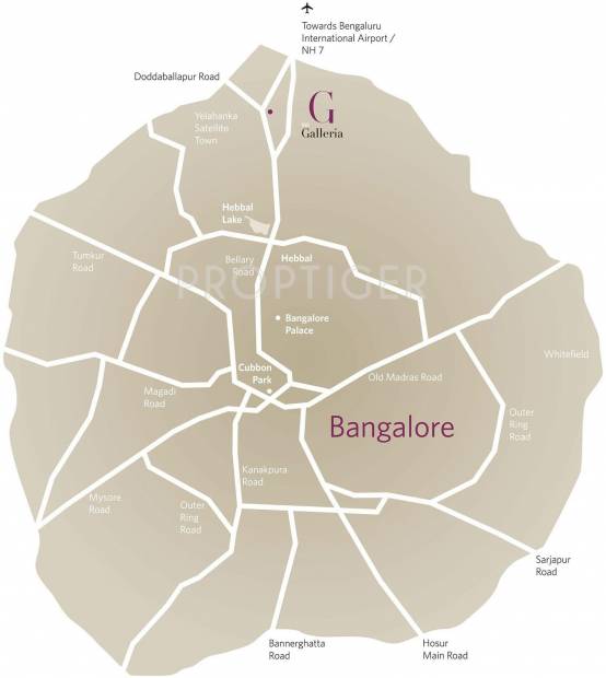 Images for Location Plan of RMZ Galleria