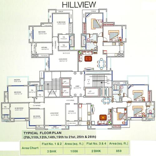 Images for Cluster Plan of Prescon Prestige Residency