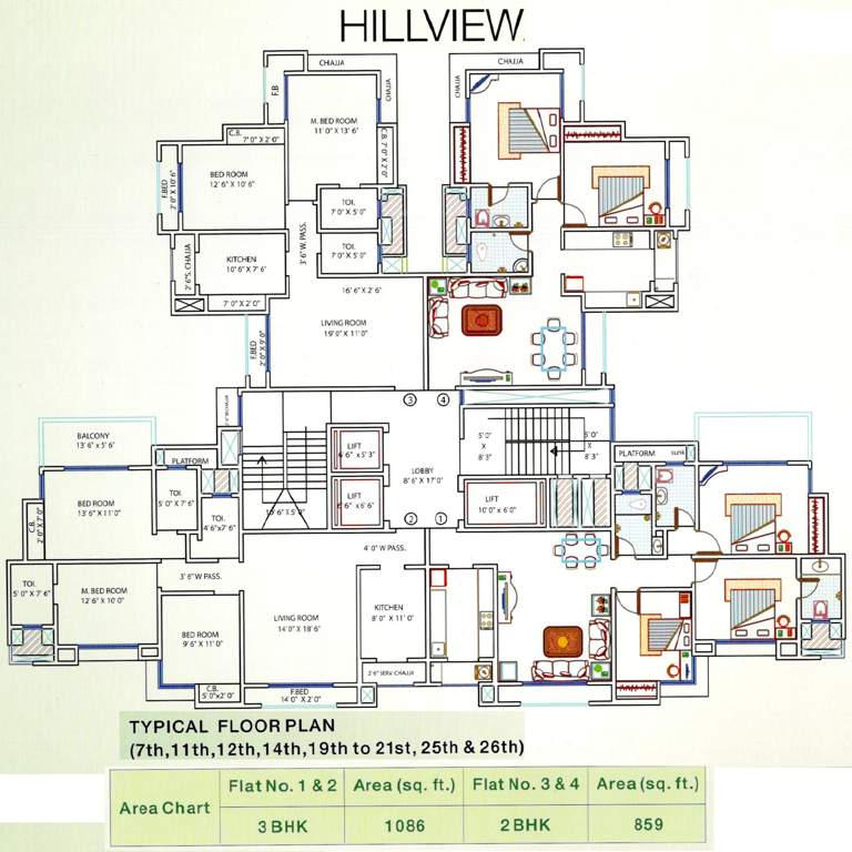 Images for Cluster Plan of Prescon Prestige Residency