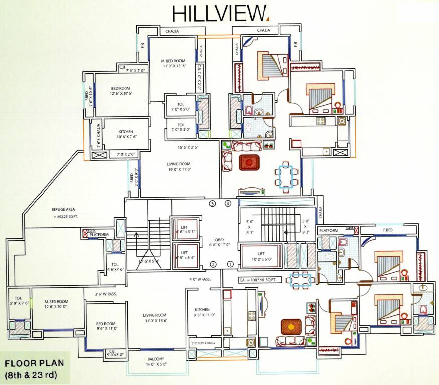 Images for Cluster Plan of Prescon Prestige Residency