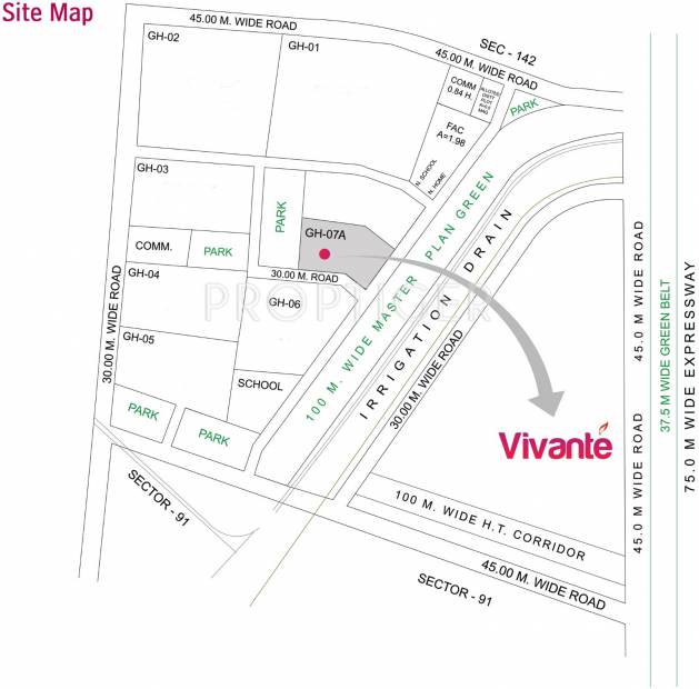 Images for Location Plan of Gulshan Vivante