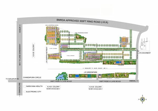 Images for Master Plan of JR Garden Retreat