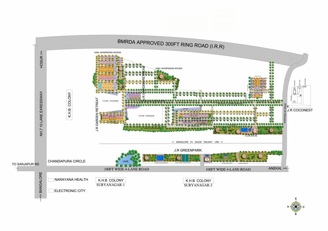 Images for Master Plan of JR Garden Retreat