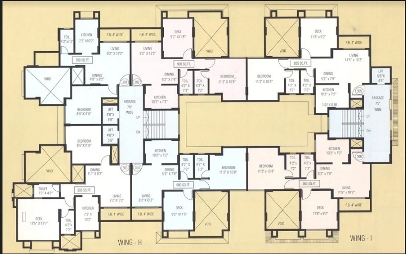  courtyard Cluster Plan