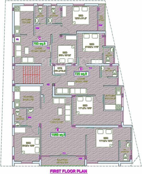 Images for Cluster Plan of VGP Selva Nagar