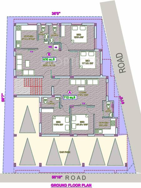 Images for Cluster Plan of VGP Selva Nagar