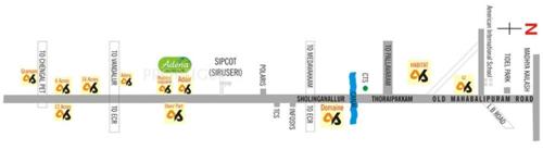  adena Images for Location Plan of Akshaya Adena