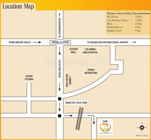 Images for Location Plan of Sobha Chrysanthemum