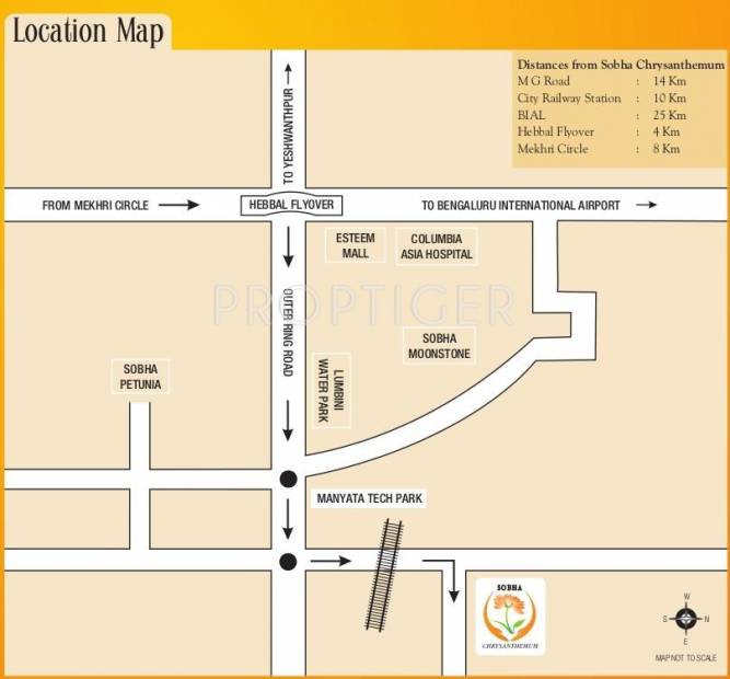 Images for Location Plan of Sobha Chrysanthemum