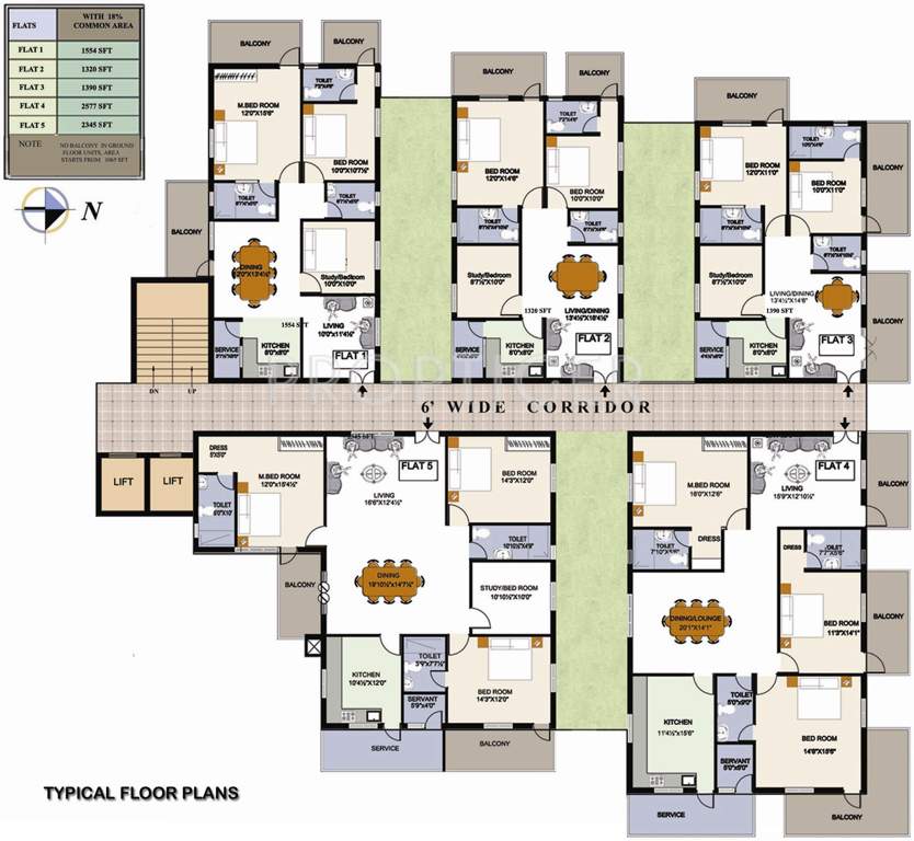 Images for Cluster Plan of Vasudeva Bloomfield Elation Towers