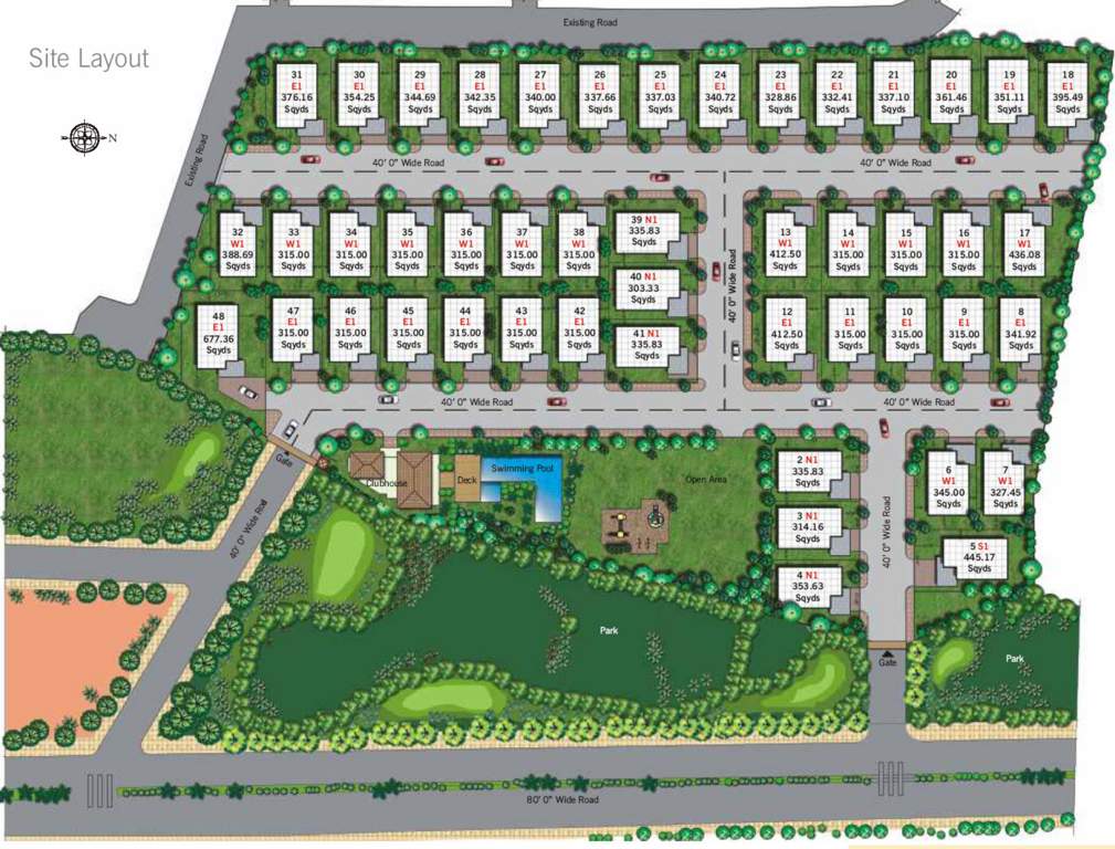  eden woods Images for Layout Plan of Aditya Eden Woods