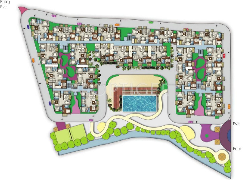 Abhinav Projects Amara Courtyard Master Plan