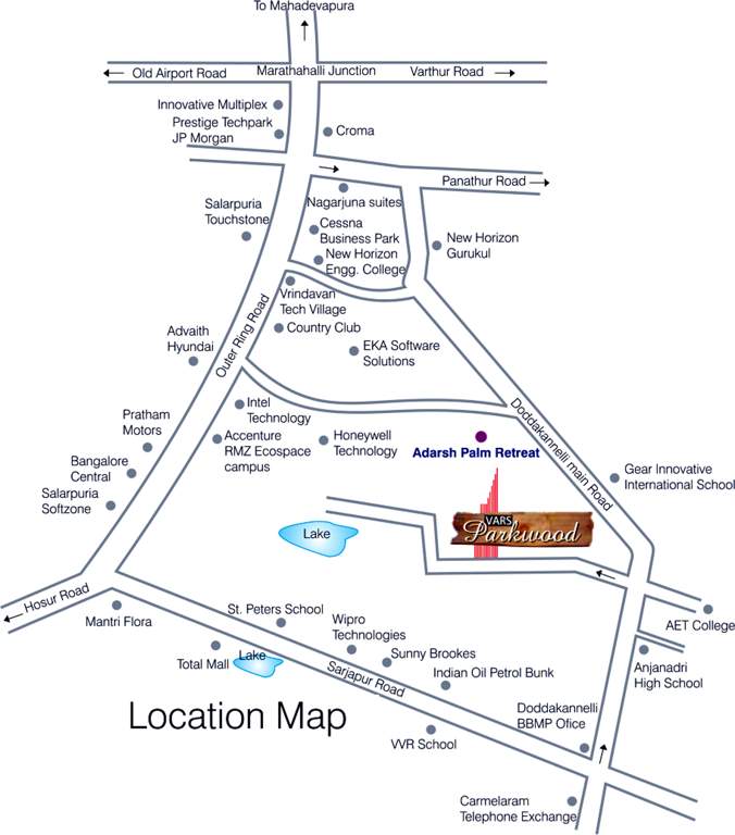  parkwood Images for Location Plan of Vars Parkwood
