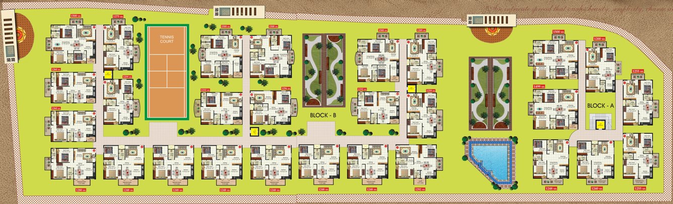 Images for Cluster Plan of Srivathsa Mayfair Anthem