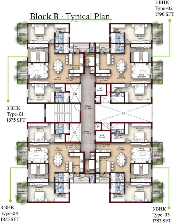  dhavala Images for Cluster Plan of Krishvi Dhavala