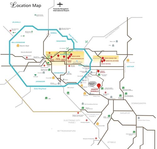  dhavala Images for Location Plan of Krishvi Dhavala