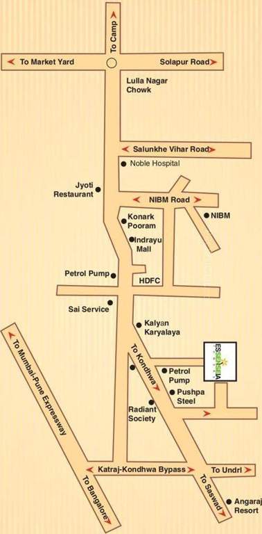 Images for Location Plan of AV Bhat Essenseia Towers