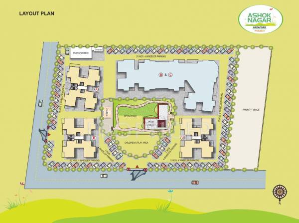 harshad ashok-nagar-phase-i Layout Plan