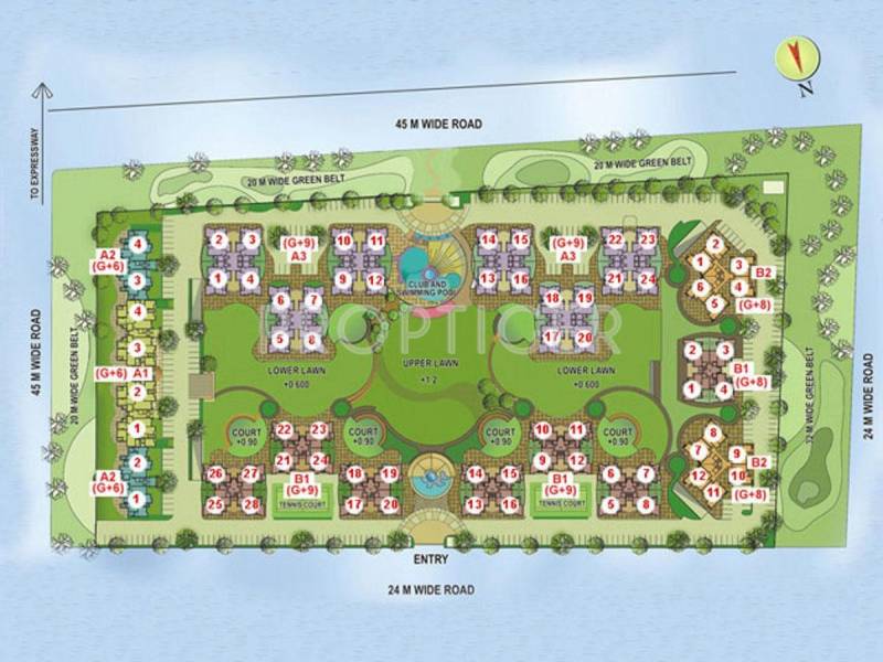 Images for Site Plan of Purvanchal Silver City