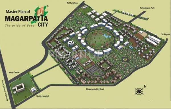 Images for Master Plan of Magarpatta Acacia Gardens