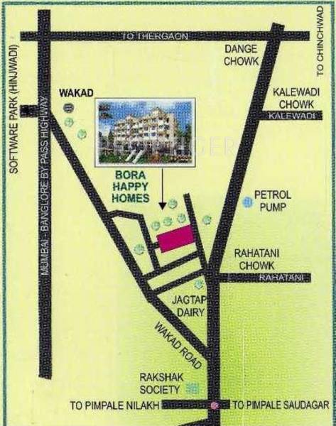 Images for Location Plan of Bora Happy Homes