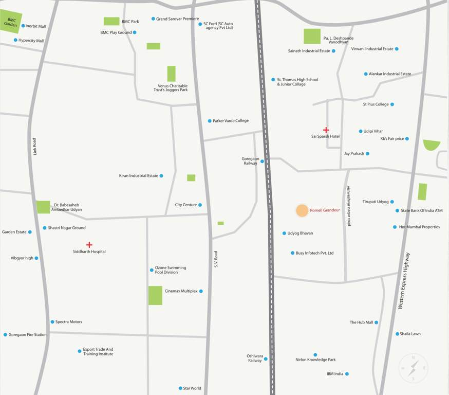  grandeur Images for Location Plan of Romell Grandeur