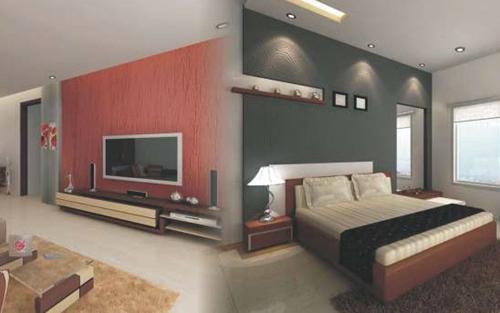  palai-towers Living Area