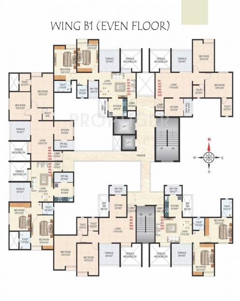  casa-imperia Tower A3 Cluster Plan