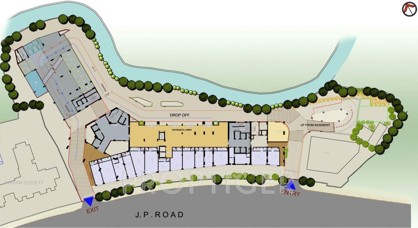 habitat Images for Cluster Plan of Shree Naman Habitat