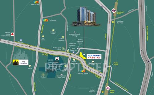 Images for Location Plan of Shree Naman Habitat habitat Images for Location Plan of Shree Naman Habitat