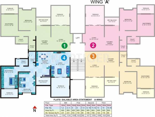 Cluster Plan Gawade Unique Enclave Cluster Plan