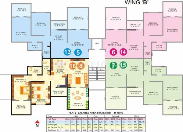 Cluster Plan Gawade Unique Enclave Cluster Plan