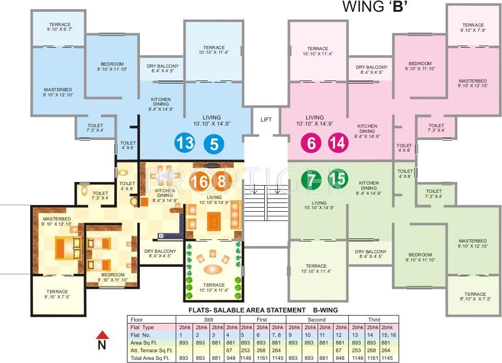 Gawade Unique Enclave Cluster Plan