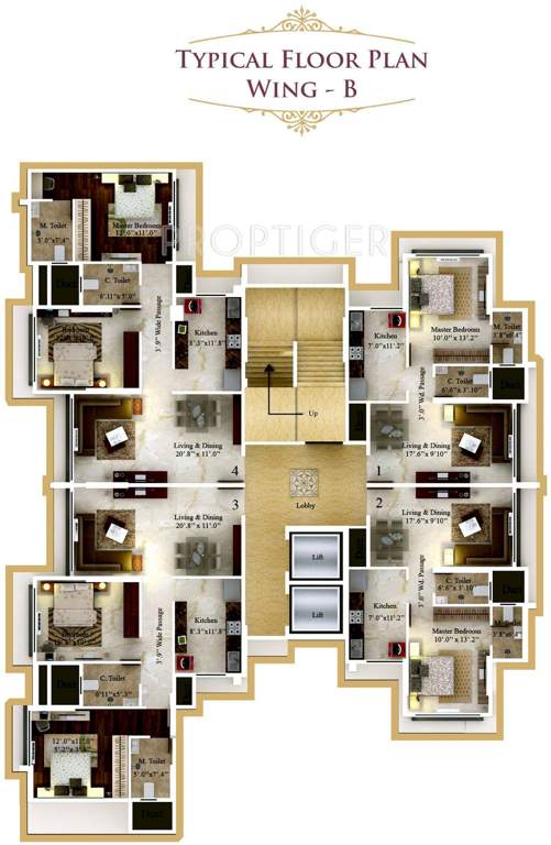 Images for Cluster Plan of Kaustubh Rajendra Nagar Shree Ganesh Chs Ltd