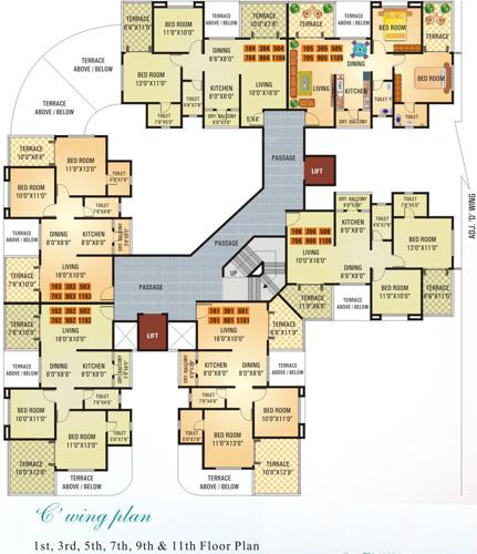 Images for Cluster Plan of Vishwa Florencia Phase 1
