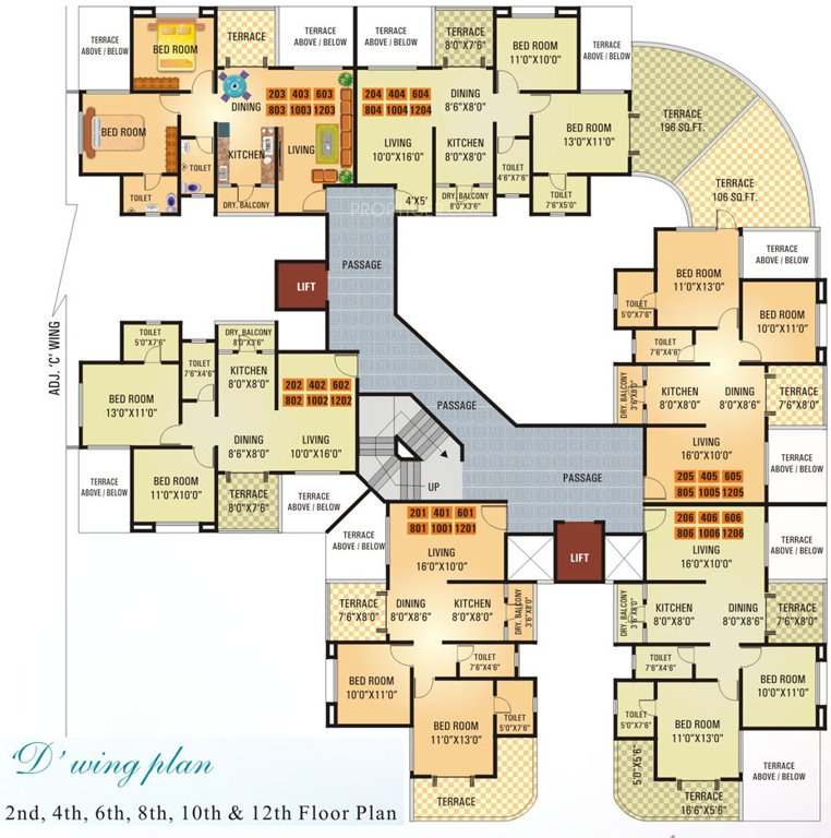 Images for Cluster Plan of Vishwa Florencia Phase 1
