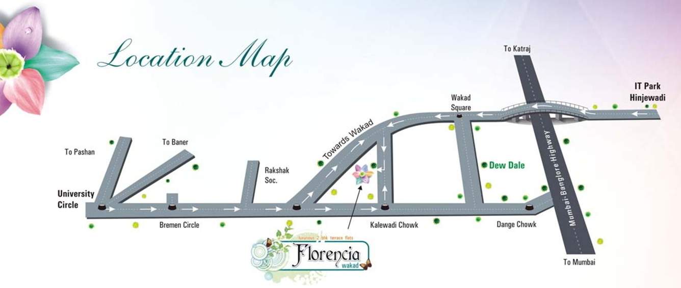 Images for Location Plan of Vishwa Florencia Phase 1