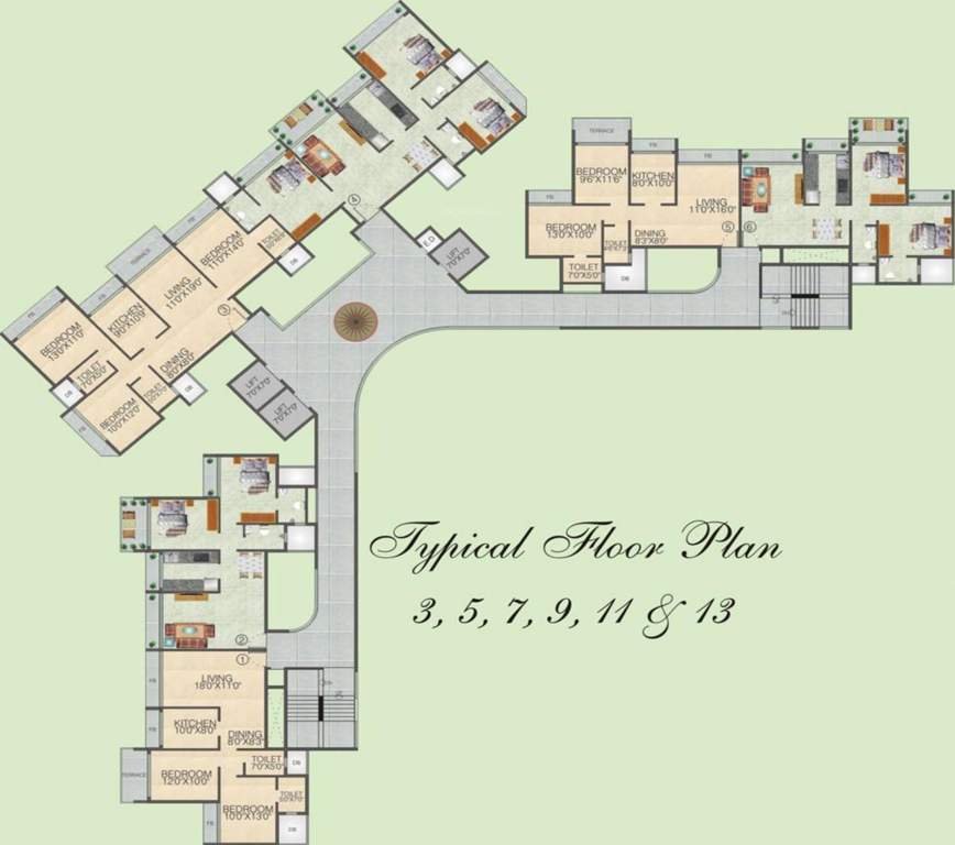Images for Cluster Plan of Juhi Greens